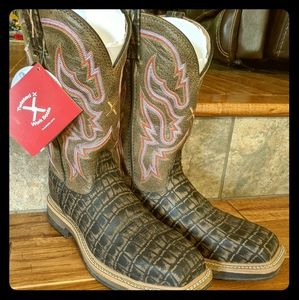 Twisted X Lite Black Caymen Women's Work Boots